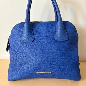 Burberry blue pebbles yorke satchel